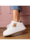 Balti Sneakers Stiliaus Su panterkowym dodatkiem Lerisol Balti Sneakers Stiliaus Su panterkowym dodatkiem Lerisol