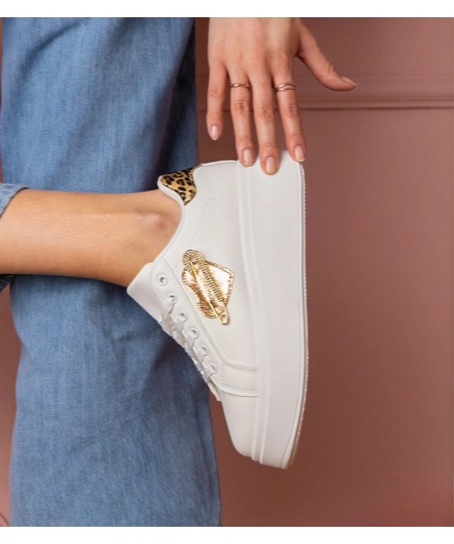 Balti Sneakers Stiliaus Su panterkowym dodatkiem Lerisol