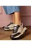 Pilkos Spalvos Sportinio stiliaus Sneakers Stiliaus Moteriški Wener