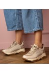 Smėlio spalvos moteriški sportiniai bateliai Wener