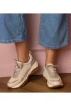 Smėlio spalvos moteriški sportiniai bateliai Wener