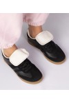 Juodi Sneakers Stiliaus Sportinio stiliaus Moteriški Sportinio stiliaus Lukka