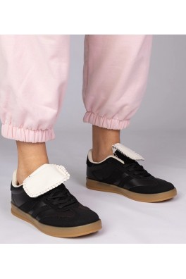 Juodi Sneakers Stiliaus Sportinio stiliaus Moteriški Sportinio stiliaus Lukka