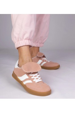 Rožinės Spalvos Sneakers Stiliaus Sportinio stiliaus Moteriški Sportinio stiliaus Lukka