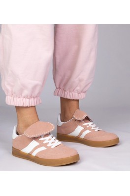 Rožinės Spalvos Sneakers Stiliaus Sportinio stiliaus Moteriški Sportinio stiliaus Lukka