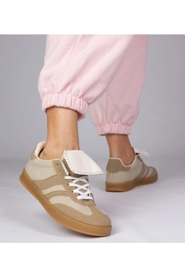 Smėlio Spalvos Sneakers Stiliaus Sportinio stiliaus Moteriški Sportinio stiliaus Lukka