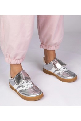 Sidabriniai Sneakers Stiliaus Sportinio stiliaus Moteriški Sportinio stiliaus Lukka