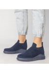 Mėlynos Spalvos Sneakers Stiliaus Kojine įsimaunami Merinsa
