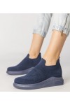 Mėlynos Spalvos Sneakers Stiliaus Kojine įsimaunami Merinsa