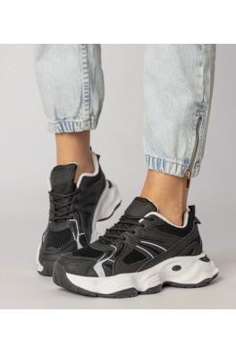 Juodi Sneakers Stiliaus Sportinio stiliaus Ant Masyvaus Pado Klarris