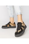 Juodi-panterkowe Sneakers Stiliaus Moteriški Toris