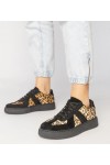 Juodi-panterkowe Sneakers Stiliaus Moteriški Toris
