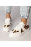 Balti-panterkowe Sneakers Stiliaus Moteriški Toris