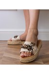Baltos Spalvos Šlepetės espadryle Su Kaspinėliu Kartis Baltos Spalvos Šlepetės espadryle Su Kaspinėliu Kartis
