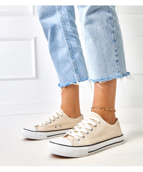 Zurhat beige classic moteriški sportbačiai