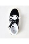 Juodi Sneakers Stiliaus Ant Platformos Su białą Intarpais Eriksen