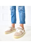 Rudos Spalvos Sneakers Stiliaus Ant Platformos Su białą Intarpais Eriksen Rudos Spalvos Sneakers Stiliaus Ant Platformos Su białą Intarpais Eriksen