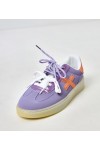Violetinės Spalvos Sneakers Stiliaus Ant Platformos Su pomarańczową Intarpais Eriksen Violetinės Spalvos Sneakers Stiliaus Ant Platformos Su pomarańczową Intarpais Eriksen