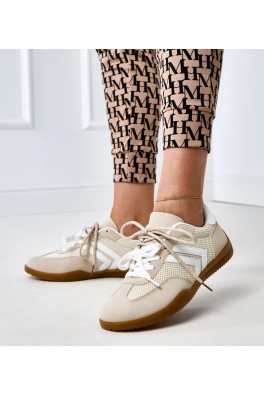 Smėlio Spalvos Sneakers Stiliaus Sportinio stiliaus Moteriški Intarpais Malkan