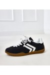 Juodi Sneakers Stiliaus Sportinio stiliaus Moteriški Suvarstyti Malkan