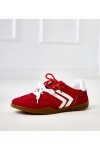 Raudoni Sneakers Stiliaus Sportinio stiliaus Moteriški Su Intarpais Malkan