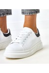 Juodi-Balti Sneakers Stiliaus Ant Platformos Rosier Juodi-Balti Sneakers Stiliaus Ant Platformos Rosier