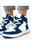 Aukštesni Sneakers Stiliaus Iki Kulkšnies Su ciemnym jeansowym Motyvais Kasna