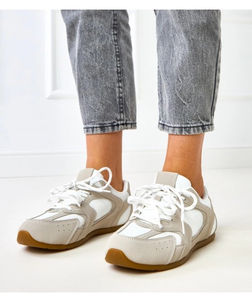 Smėlio Spalvos Sneakers Stiliaus Moteriški Suvarstyti Casey