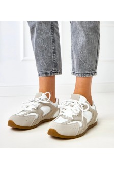 Smėlio Spalvos Sneakers Stiliaus Moteriški Suvarstyti Casey
