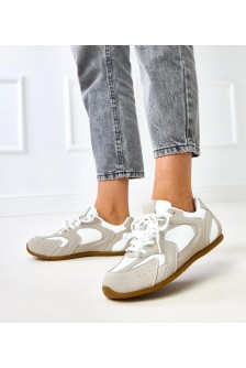 Smėlio Spalvos Sneakers Stiliaus Moteriški Suvarstyti Casey