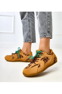 Panterkowe Sneakers Stiliaus Su podwójnym sznurowaniem Casey