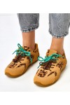 Panterkowe Sneakers Stiliaus Su podwójnym sznurowaniem Casey