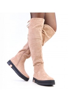 Smėlio spalvos platforminiai batai Barissa