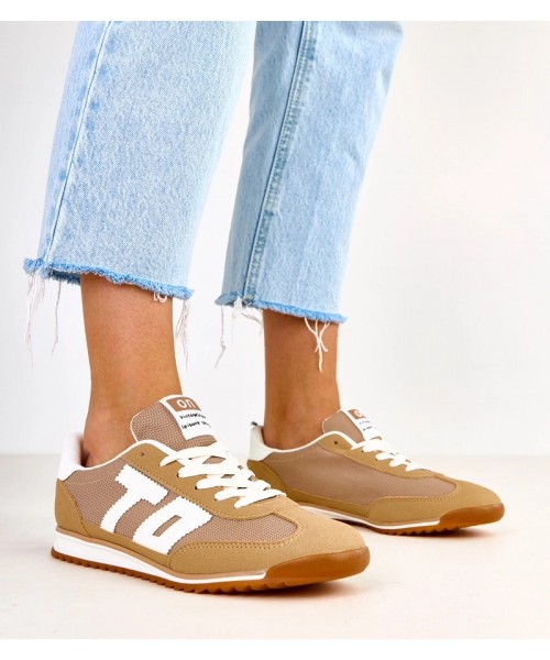 Žali sportiniai bateliai su baltais elementais Ainslie