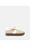 Rudos Spalvos Sneakers Stiliaus Ant Platformos Su przeszyciami Puente