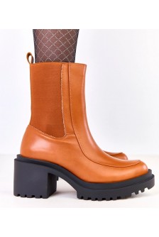 Rudi stiletto batai su elastiniu Jarley įdėklu