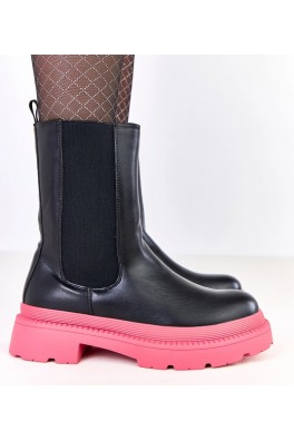 Juodi batai su rožiniu padu Fortley