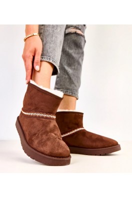 Rudi ekovamzdelio žemi sniego batai iš "Karolla