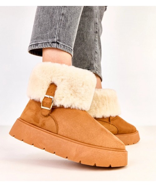 Rudi Žieminiai ant Platformos zdobione klamerką Salini Rudi Žieminiai ant Platformos zdobione klamerką Salini
