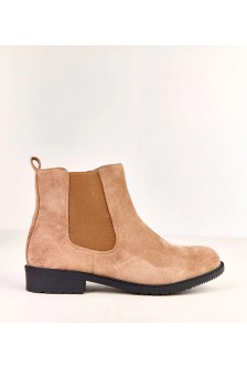 Rudi plokšti batai su elastingu įdėklu iš Salomi