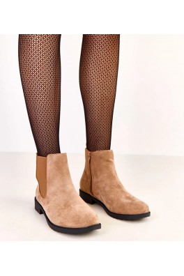 Rudi plokšti batai su elastingu įdėklu iš Salomi