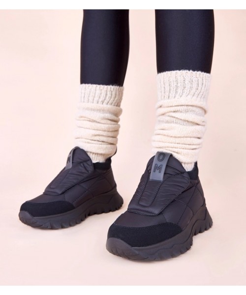 Juodi moteriški sniego batai su užtrauktukais Penny