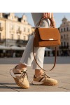 Rudos Spalvos Sneakers Stiliaus pašiltinti Su futerkiem Sanna Rudos Spalvos Sneakers Stiliaus pašiltinti Su futerkiem Sanna