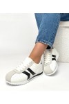 Balti-Juodi Sneakers Stiliaus Sportinio stiliaus Camille