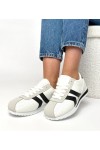 Balti-Juodi Sneakers Stiliaus Sportinio stiliaus Camille