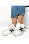 Balti-Juodi Sneakers Stiliaus Sportinio stiliaus Camille