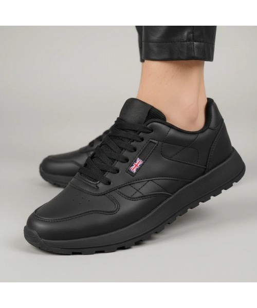 Juodi Élise platforminiai laisvalaikio sportbačiai