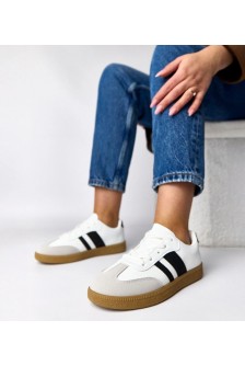 Balti Sneakers Stiliaus casualowe Ant Platformos Thérèse