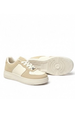 Brigitte smėlio spalvos platforminiai sportbačiai