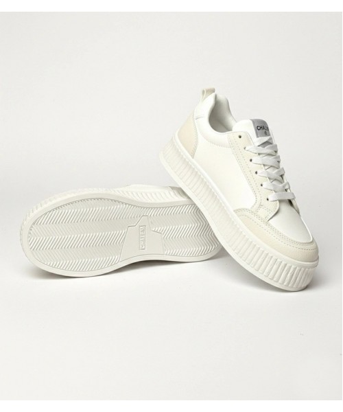 Balti Solange platforminiai sportbačiai